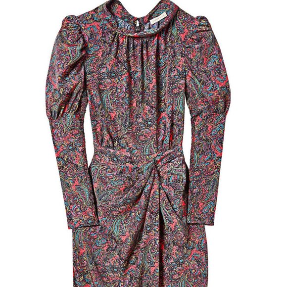 Hudson Paisley Silk Dress from Rebecca Taylor - Picture 6 of 15